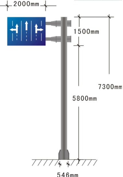 交通標志桿F桿規格特點(diǎn)